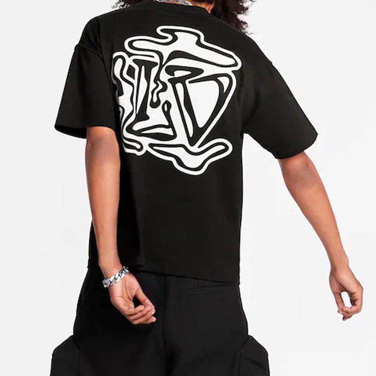 LOUIS VUITTON New Quarterly Products Of LV T-Shirts Men's Crew Neck Moderate 1A5PH