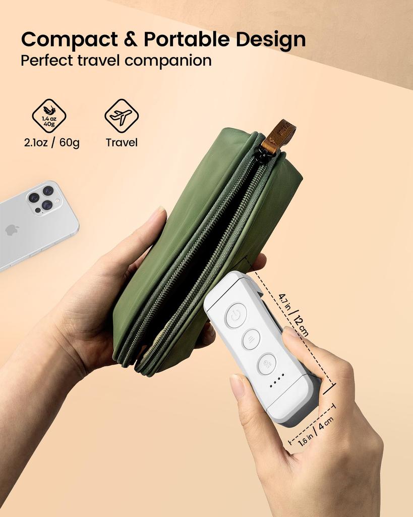 Glocusent Leselampe [2025 Edition] - Größerer Bereich & Helleres USB Wiederaufladbares Buchlicht mit 3 Bernsteinfarben & 5 Dimmstufen, Ideal für