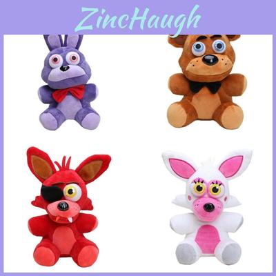 Adorable Five Nights At Freddy's Plush Toy Bear Fox Bonnie Golden For Kids Home Decor