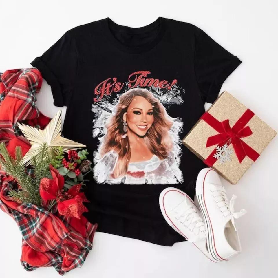 Rare Mariah Carey All I Want For Christmas Full Size Shirt Gift Christmas PP1114 XXXXL