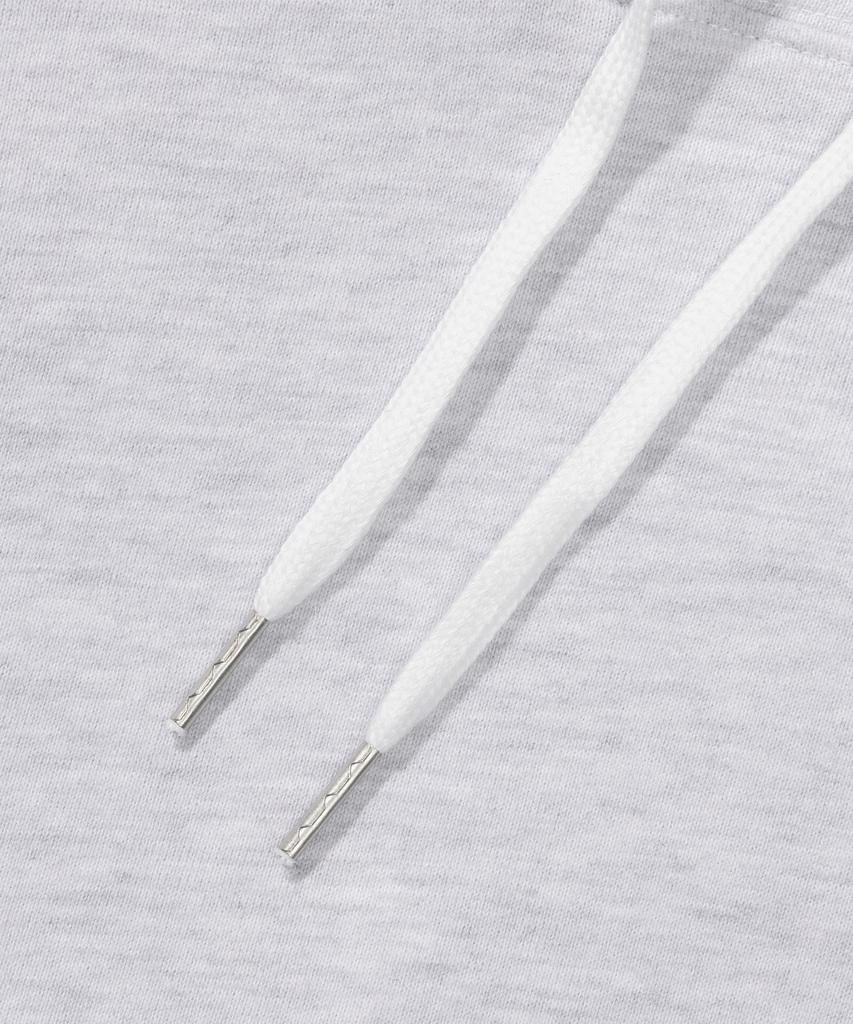Escapefrom Essential Two-Way Zip-Up Hoodie White Melange