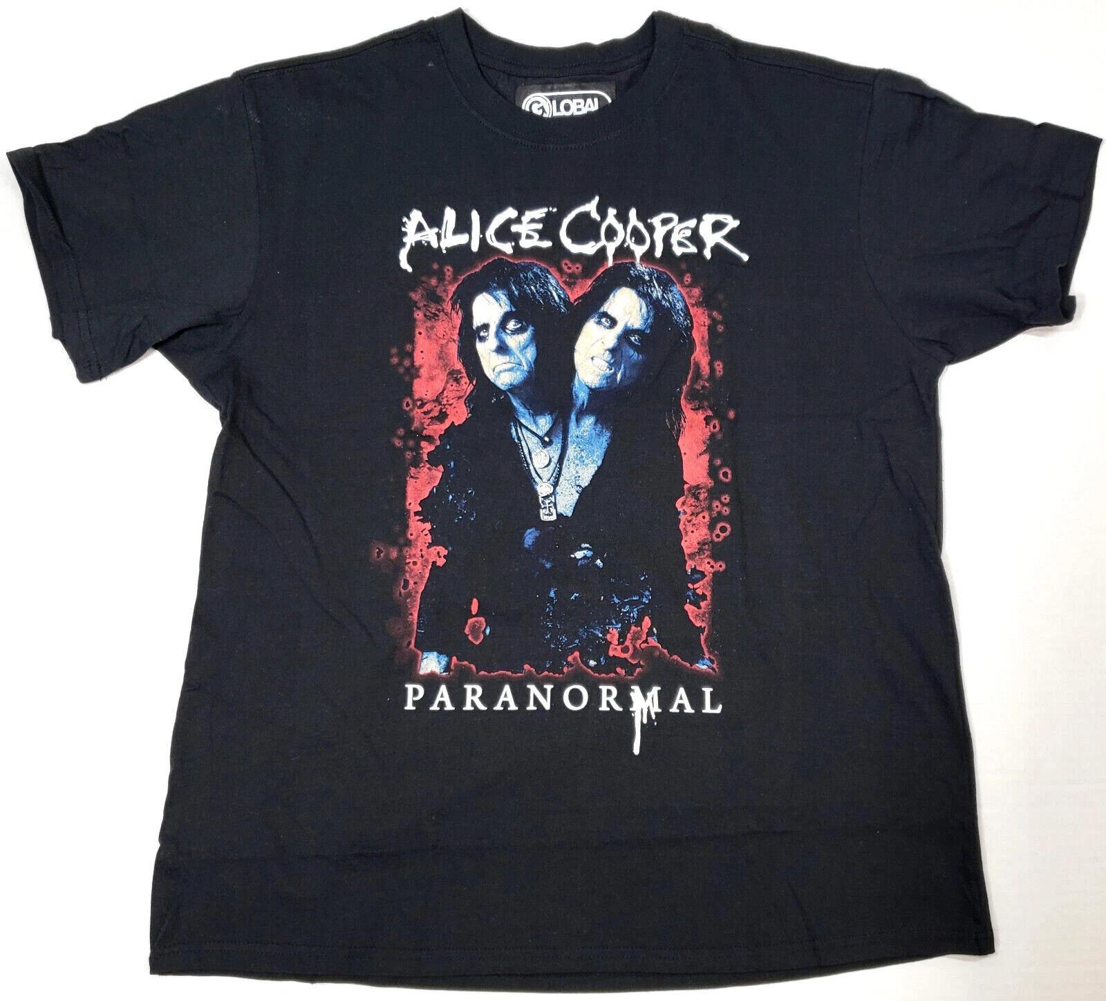 ALICE COOPER Paranormal T-shirt Global Licensed Rock Men s Slim Fit Tee New S