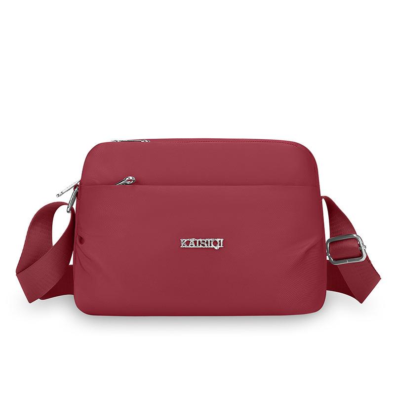 Women's Bag Multi-Layer Crossbody Bag Lightweight Shoulder Bag