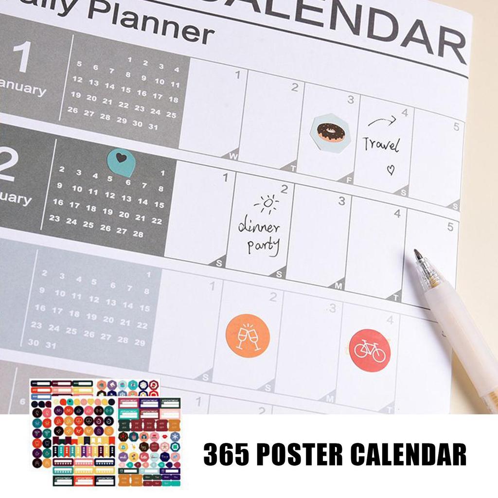 2026 Kalender Wandmonatskalender 12 Monate gefaltet 2026 Poster Zeitplanorganizer für Familie Freunde Schüler Lehrer Zuhause