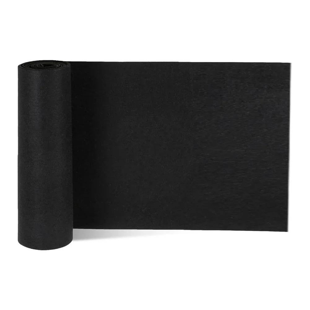 Black Felt Flower Pot Liner Roll 0 3*2m for Garden Pots and Pet Bedding Non Woven Fabric for Plant Support and Soil Retention