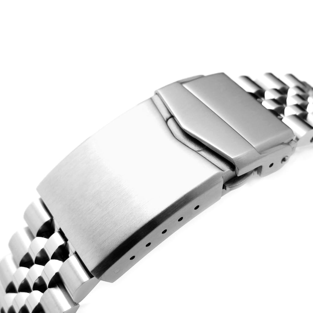 22mm Metal Watch Band Jubilee Bracelet for Seiko 5 Sports GMT SBSC001 and Others