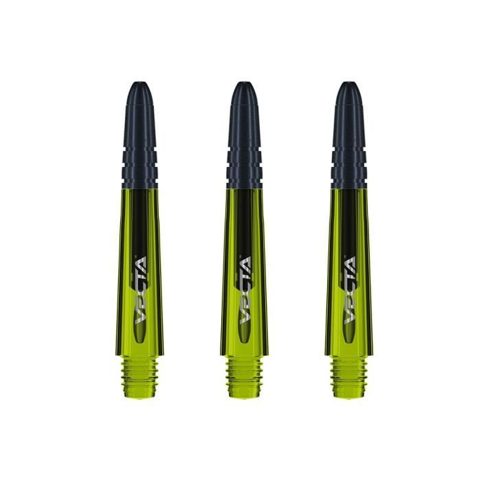 Winmau Jeu de Fléchettes fléchettes Vecta Shaft Green 46mm 7025.204