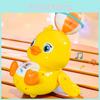 Top Ball Yellow Duck Light And Sound Toy With Rotating Effects For Kids And Toddler Play