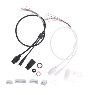 Kamera sieciowa Cctv Poe Ip Pcb Kabel zasilający wideo Rj45 Złącza żeńskie