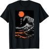 Modern Tsunami_ A Contemporary Ukiyo-e Wave T-Shirt