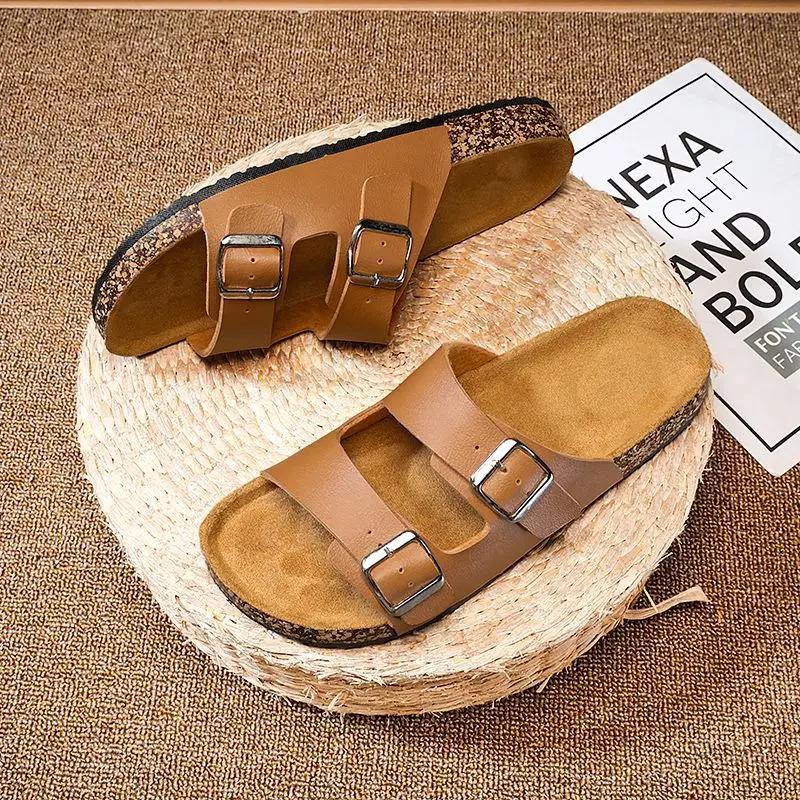 Beach Men's Shoe Flat Adult Mascullino Designer Slides Luxury Summer Sale 2025 Original Clappers Y2k Fun Male Slipper