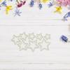 Yıldızlar Metal Kesme Kalıpları Şablon Scrapbooking Kendin Yap Albüm Damga Kağıt Kart El Yapımı Tebrik Kartları için Kabartma Dekor