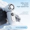 USB Rechargeable Turbo Handheld Fans Hands-Free Pocket Fan Mini Fan  for Travel/Beach/Concert