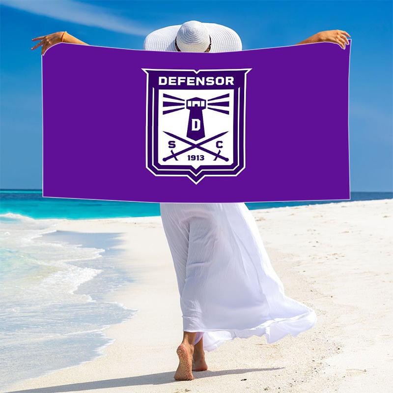 Defensor Sporting Print Beach Towel, Large Soft Quick Dry Towel for Beach Camping Swimming