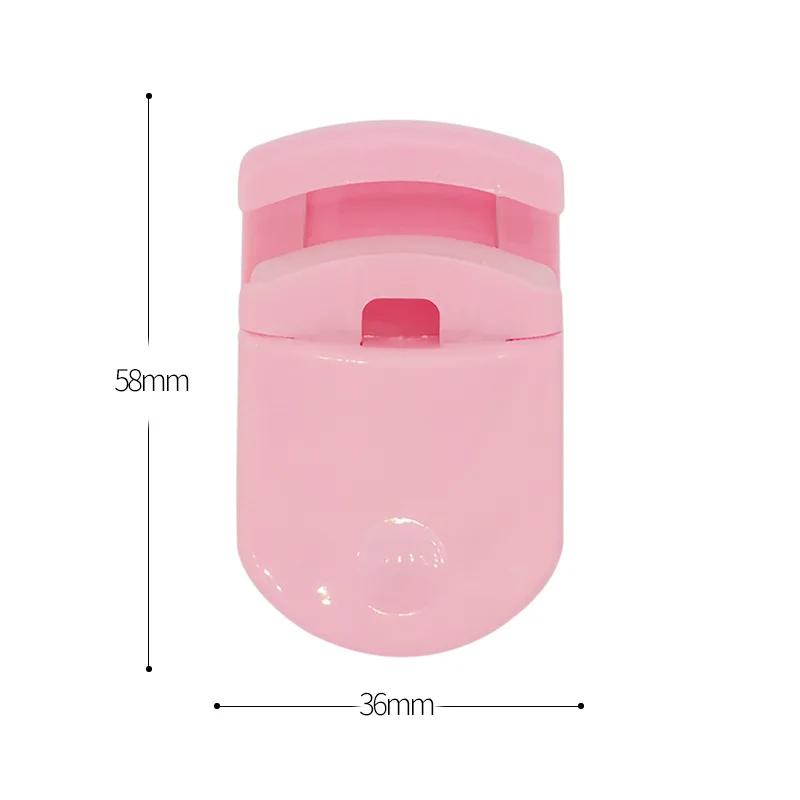 Mini ondulator de gene profesional multicolor pliabil pentru gene false, clip de ondulare a genelor auxiliare, instrumente cosmetice pentru machiaj