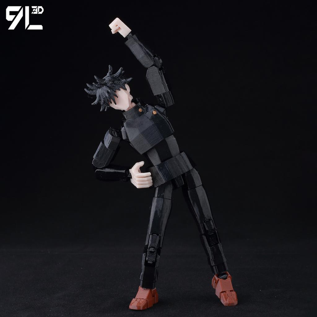 9L3D Printed Lucky13 Dummy13 Jujutsu Kaisen Gojo Satoru Toji  Fushiguro Megumi Anime Action Figures Mannequin  Model Titan13 Toy
