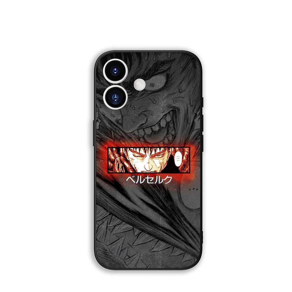 for Samsung Galaxy A55 A54 A25 A36 A17 A26 A35 A33 A34 A14 A37 S8 S9 S20 S21 FE S10 Plus Phone Cover Case Berserks Comic Guts