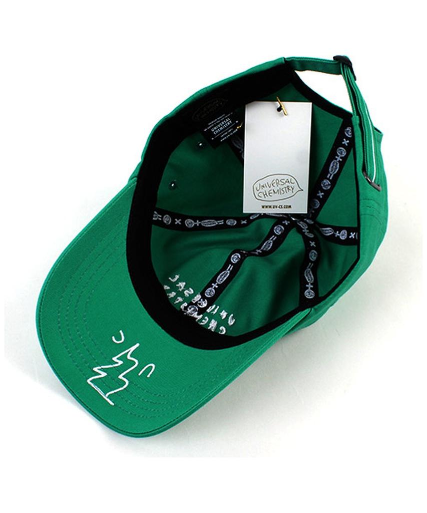Yunibeosyeolkemiseuteuli Front Logo Cotton Green Ballcap