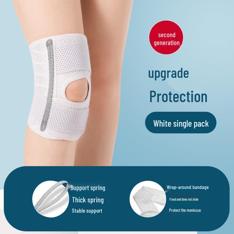 

Sixth Gen Breathable Knee Support for Sports: Running, Cycling, Hiking, and More Size XL (136-165 lbs)