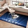1PC rug Soccer Team Qarabag Design Carpet, Chair Rug,Area Rug for Office Bedroom living rooms bedroom, Doormat decor Christmas fan gifts