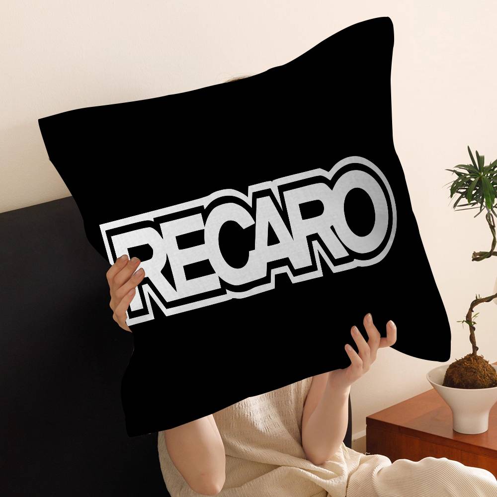 R-Recaros Logo Kissen Kissenbezug Kissenhülle Wohnzimmer Sofa Heimdeko Personalisiert