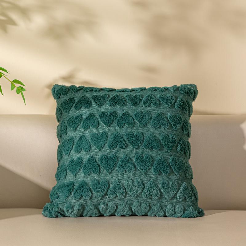 

Уютная плюшевая подушка на осень и зиму - современный простой дизайн для дивана или гостиной 45*45cm Single-sided Cushion Cover