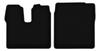 BASIC Black Velour Floor Mats For: MAN TGX Truck (2007-)