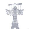 Figurine Rotating Candlestick Tabletop Centerpiece Wedding Gift Elegant