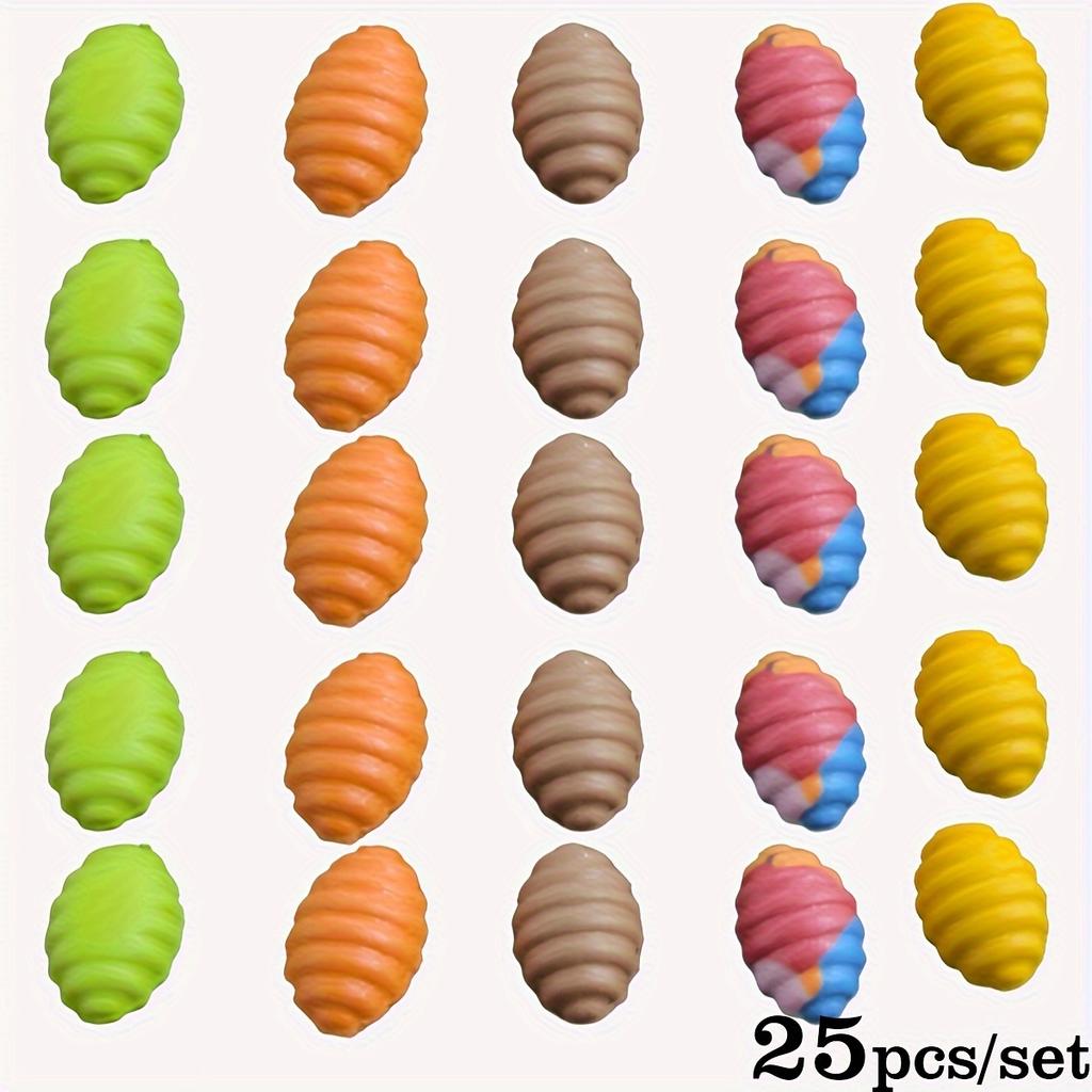 Colorful Worm Bait, PP Plastic, Floating Fish Lure, for Carp Fishing, Multi-Scent, Insect Shape, Fishing Tackle, Outdoor Sport,
