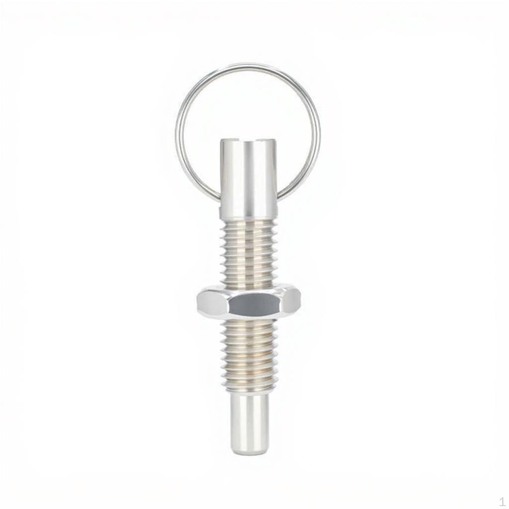 Indexable Plunger Pin, Stainless Steel, Automaticlocking, Sturdy Duty, for Machining M168 Pull Ring