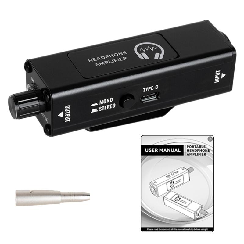 

Portable In Ear Monitor Amplifiers with Stereo Mono Switching Headphone Amplifiers for Professional Audios Applications 1