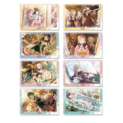 Hasunozora Academy School Idol 7ème Série Cartes Transparentes à Collectionner Autocollants Boîte "Love Live! Club de filles" 8 pièces