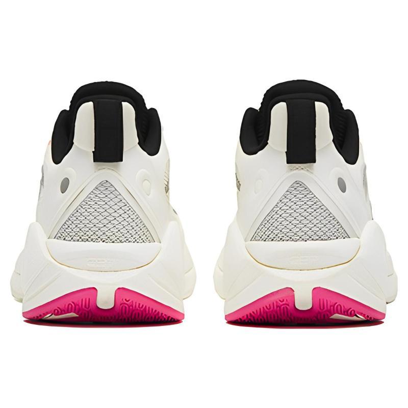 Anta C37 3.0 Anti Slip And Wear Resistant Breathable Low Top Casual Running Shoes Women's Silver White Black Sneakers 922315537-5