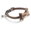 Kitten collar with bell and adjustable bow