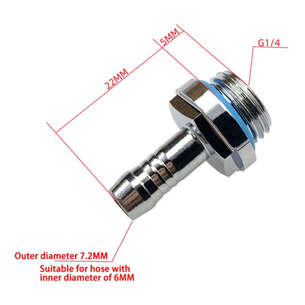 

Шланг Пагода 4/6/7.2/9/11/14 мм Штуцер с резьбой G1/4 7.2MM