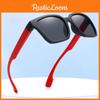 Óculos de Sol Quadrados para Crianças Com Lentes Polarizadas Tac Para Esportes ao Ar Livre e Moda