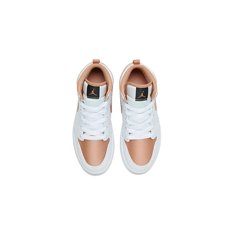 Jordan 1 Mid White Rose Gold PS 640737-190