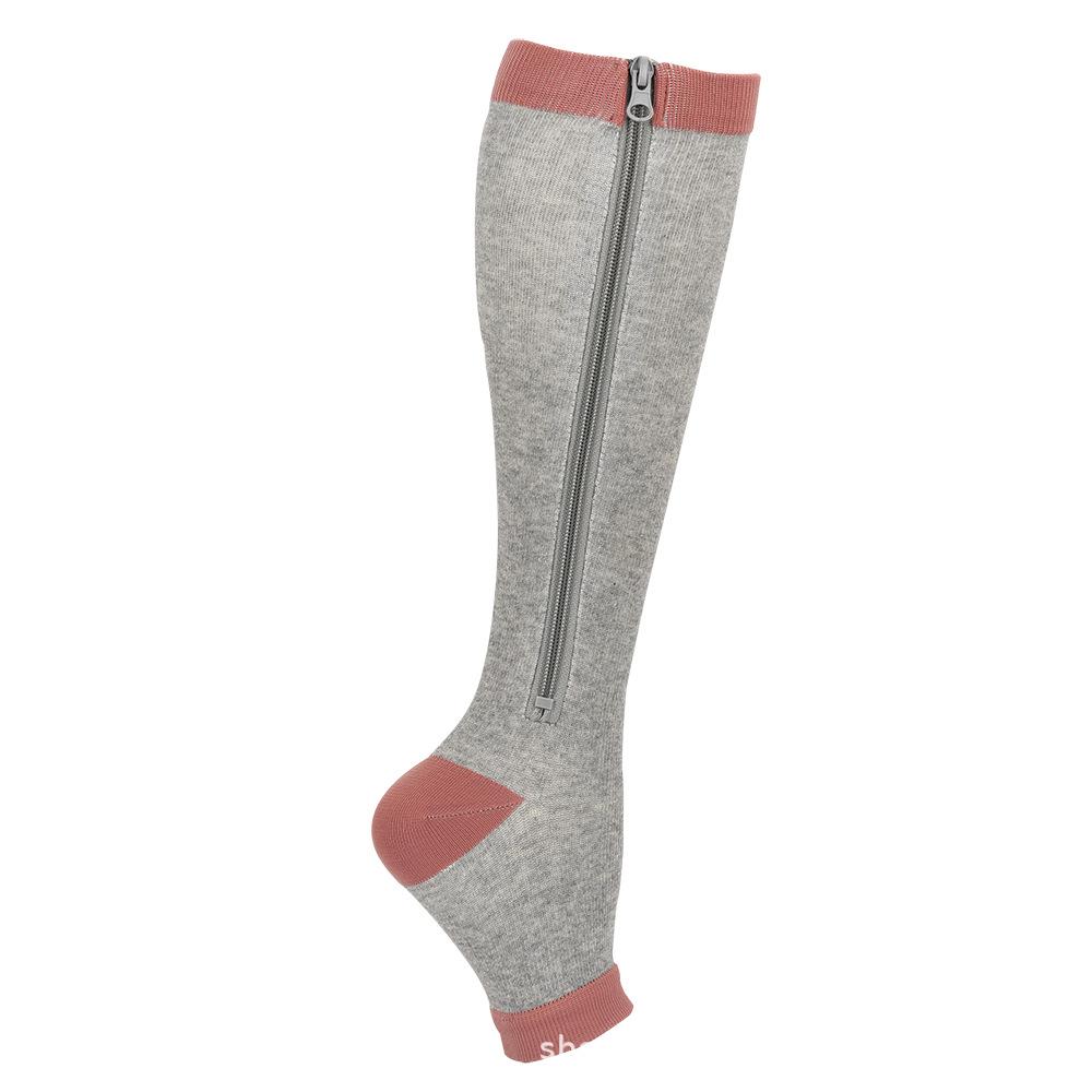 

Популярные спортивные компрессионные носки до колена на молнии XXL