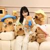 Capybara Plush Toy Hat Backpack - Adorable Gift for Girls