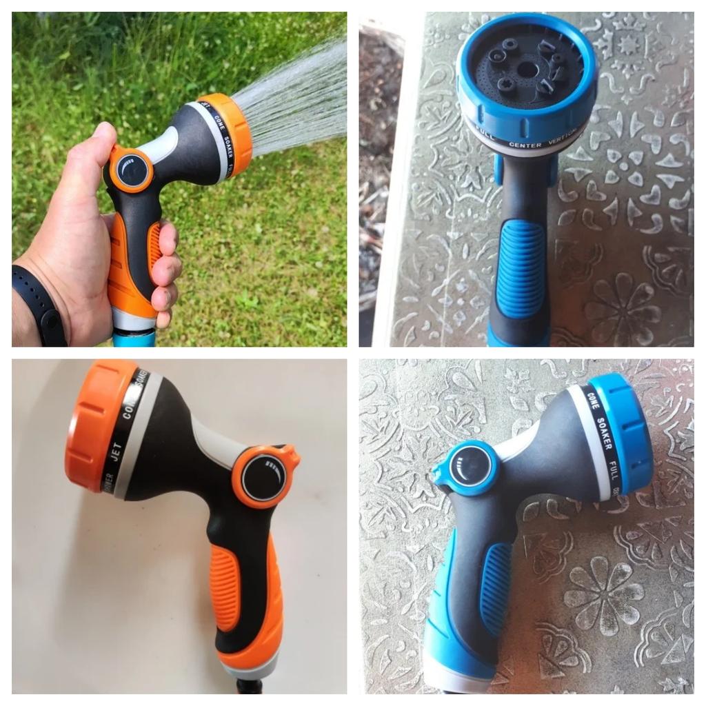 Høytrykksvannpistol Vanning hagevannpistol for planter Bærbar høytrykksvasker pistol for bilvask Gulvvask