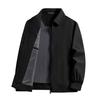 Men's Jacket Lapel Zipper Casual Jacket Versatile Tops Jacket
