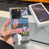 Clear Square Back Tube Case Protection For iPhone 14 Pro Max 16 ProMax 15 Plus 12 13 11 Anti-Oxygen,Cute Doll Pattern Casing