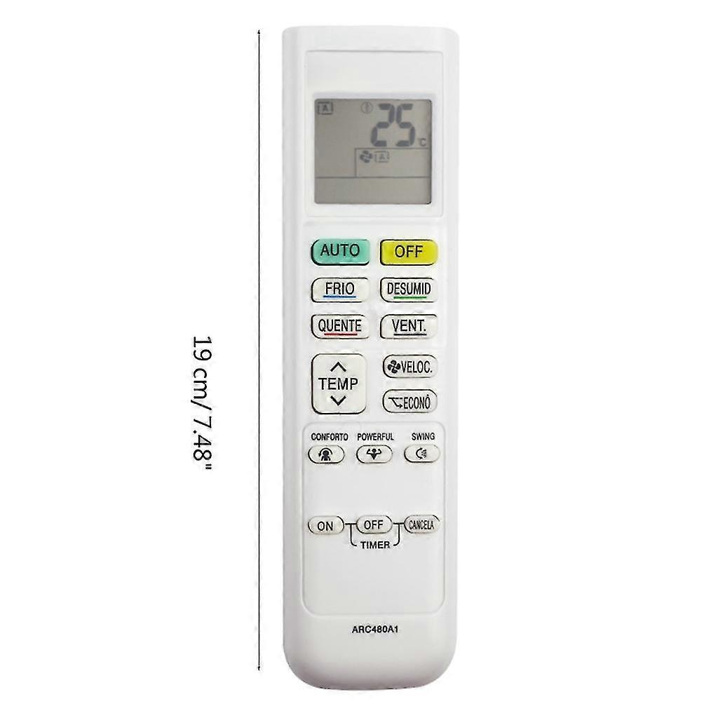 Vervangende Arc480a1 Afstandsbediening Voor Daikin Arc480a1 Airconditioners