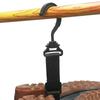 Fishing Wader Boots Hanger Rain Shoes Hanger Strap Belt Drying Rack/Storage Winter Fishing Accessories Adjustable Strap Black