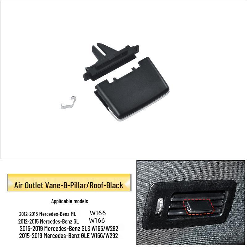 Mercedes-Benz ML/GL/GLE300/GLS350 W166 Kryt mřížky ventilace klimatizace na B-sloupku střechy