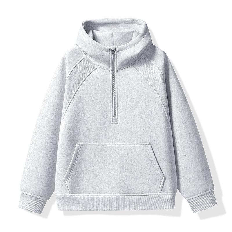 Men Casual Half Zip Hoodies Men Women Sweatshirt Long Sleeve Pullover Sweatshirts Spring Autumn Hoodie Jacket