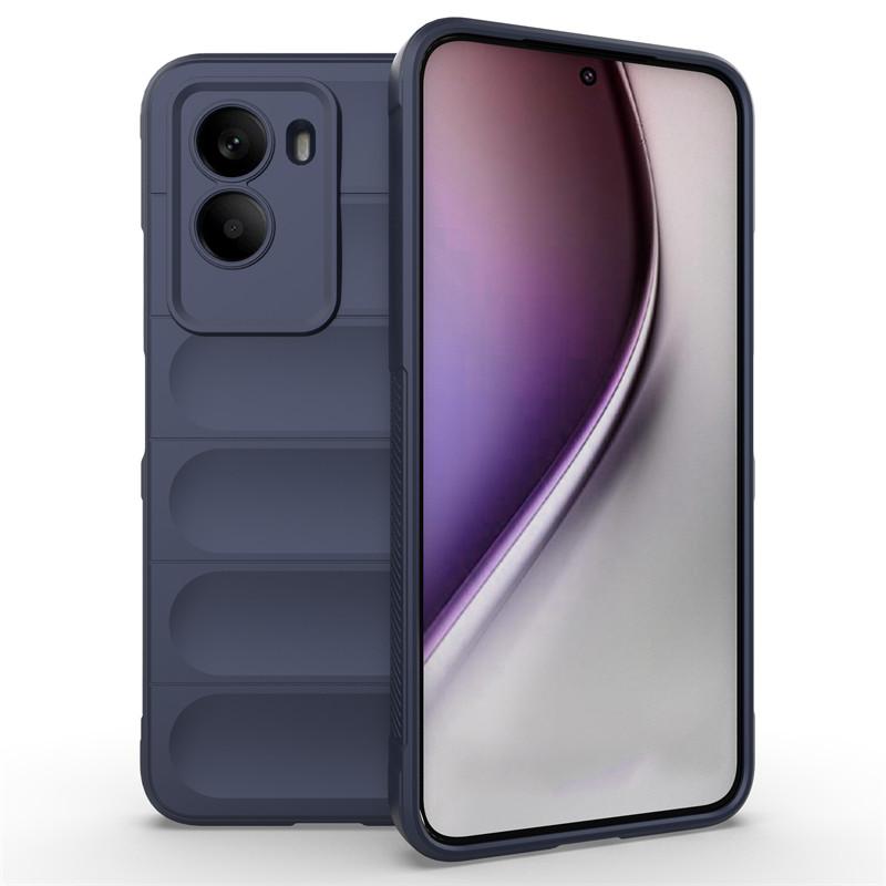For Xiaomi Poco M7 4G Case Xiaomi Poco M7 4G Cover Funda Shockproof Anti-fingerprint TPU Silicone Protective Phone Back Cover