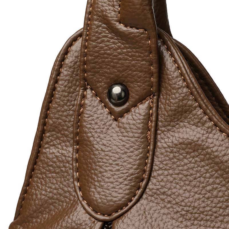 Women's Bag Large Capacity Portable Tote Bag Commuter PU Shoulder Crossbody Bag