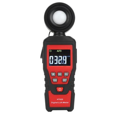HT620 Tragbares Lichtmessgerät Digitales Luxmeter Illuminometer Prüfgerät mit hoher Genauigkeit
