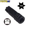 10Pcs 1/2 Inch Drive Impact Torx Star Bit Socket Sets T30-T100 Socket Bits Set T30 T40 T45 T50 T55 T60 T70 T80 T90 T100